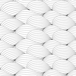 abstract wave seamless pattern background vector image
