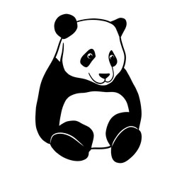 Portrait Panda Bear Wild Animal Realistic Stock Illustration 603128978