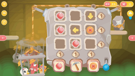 complete set of level button game ui pop-up icon vector image