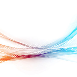 Abstract Wave Particle Background vector image