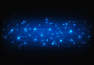 internet connection abstract sense of science vector image