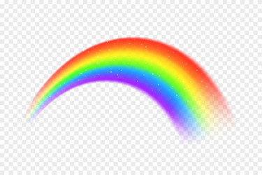 Realistic rainbow spectrum Royalty Free Vector Image