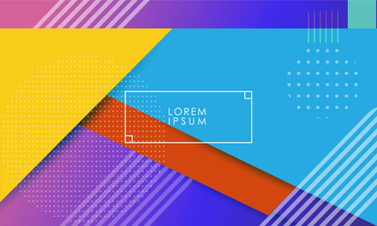 multicolored background with dots vector image