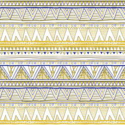 tribal seamless geometric pattern ethnic motifs vector