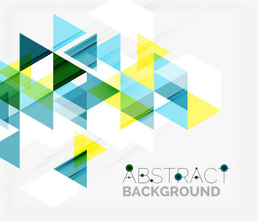 abstract geometric background modern overlapping vector image