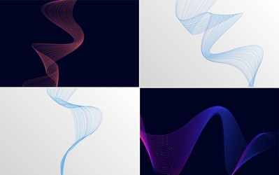 use these backgrounds to add a modern touch vector image