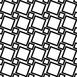 monochrome abstract seamless geometric square vector