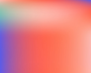 gradient mesh painted in different colors vector image