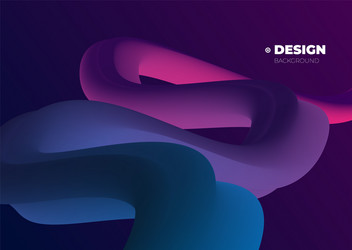 flat minimal background dynamic shapes vector image
