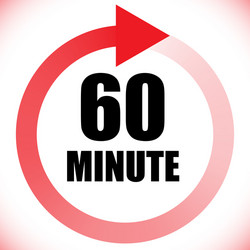 numbers numerals dial time duration and schedule vector image