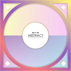 Abstract gradient minimal color design vector