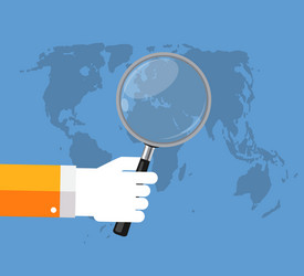 seo optimizationweb analytics flat concept vector image