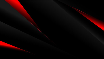 abstract gradient red and black template design vector image