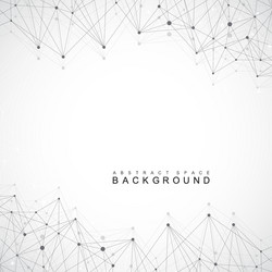 big data complex graphic abstract background vector image