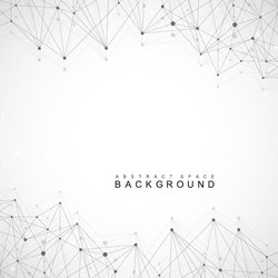 Big data complex graphic abstract background vector