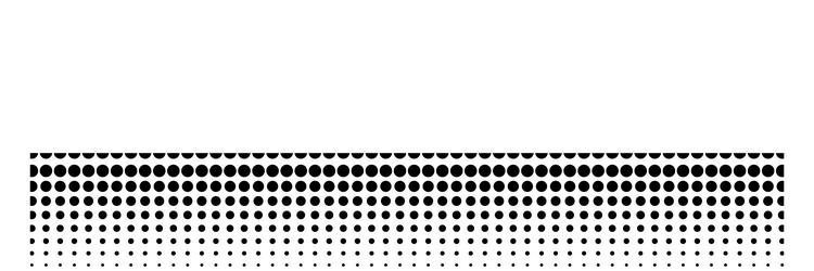 Vertical dot pattern gradient halftone shadow vector