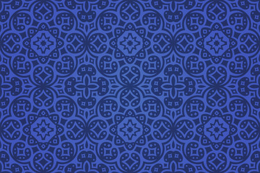 art with abstract starry tile pattern vector image