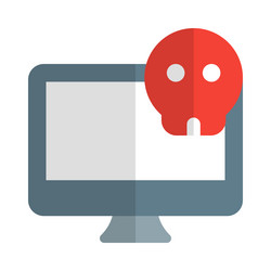 laptop not functioning due to hardware issue vector image