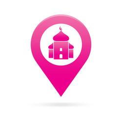 Location point logo Royalty Free Vector Image - VectorStock