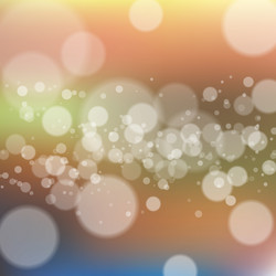 blurred background with bokeh effect vector image