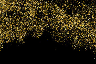 Gold glitter falling stars abstract Royalty Free Vector