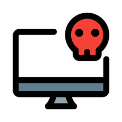 laptop not functioning due to hardware issue vector image