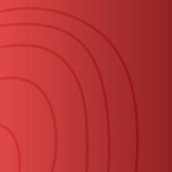 red background with a striped circle for use vector image