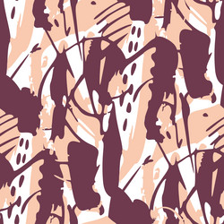 seamless pattern with a simple abstract drawing vector image