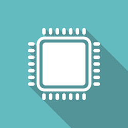 cpu microprocessor vector image