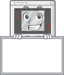 handheld game scroll cartoon character style vector image