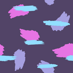 seamless pattern with repeated strokes painted vector image