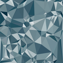 blue triangular low poly mosaic abstract pattern vector image