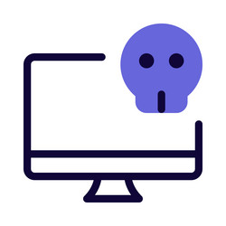 laptop not functioning due to hardware issue vector image