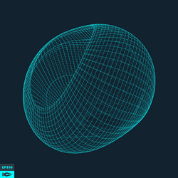 lattice geometric polygonal element 3d grid vector image