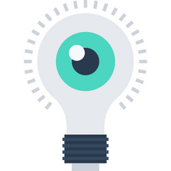 imagine flat web icon vector image