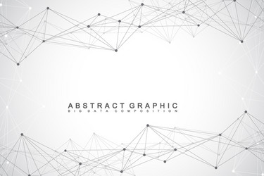 geometric graphic background communication big vector image