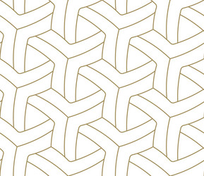 seamless pattern with abstract geometric line vector image