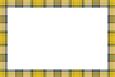 Vintage frame scottish border pattern retro vector