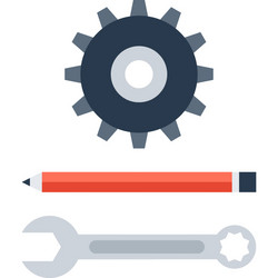 development flat web icon vector image