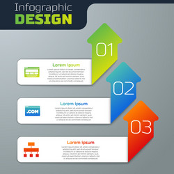 set ui or ux design and site map business vector image