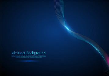 abstract background with a dynamic waves vector