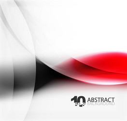 smooth wave template vector image