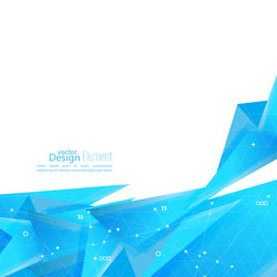 abstract background with geometric shapes vector image