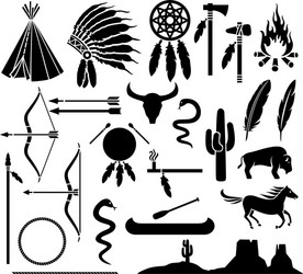 Native american tomahawk Royalty Free Vector Image