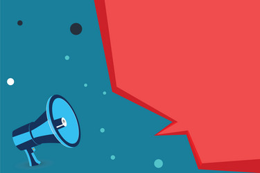 flat design empty esp template vector image