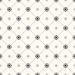 seamless retro pattern vector image