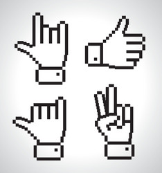 cursor design vector image
