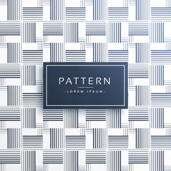 horizontal and vertical style line pattern vector image