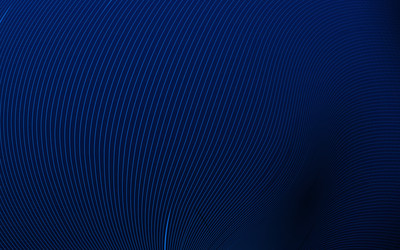 Abstract lines curve blue color background design vector