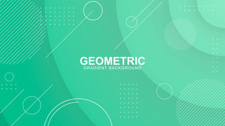 geometric shape background with modern design vector image